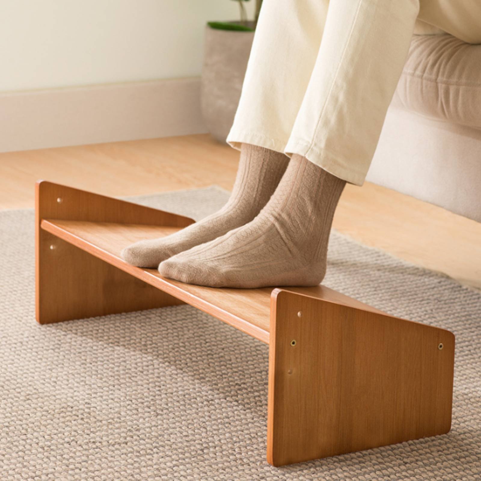 Office Furniture And Desks - Poggiapiedi da Scrivania con Ampia Superficie,