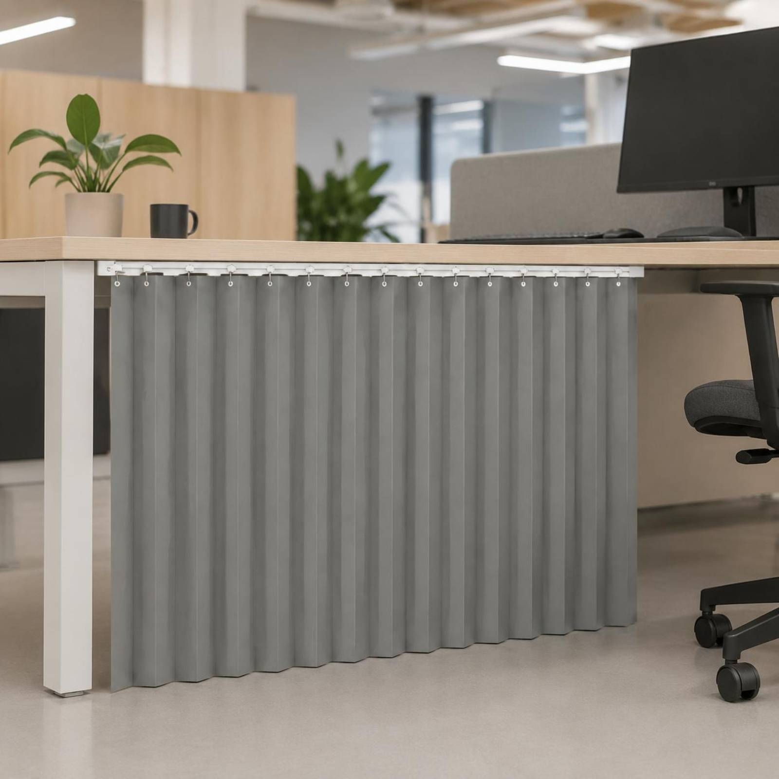Office Furniture And Desks - Tenda Divisoria per Scrivania, Schermo per