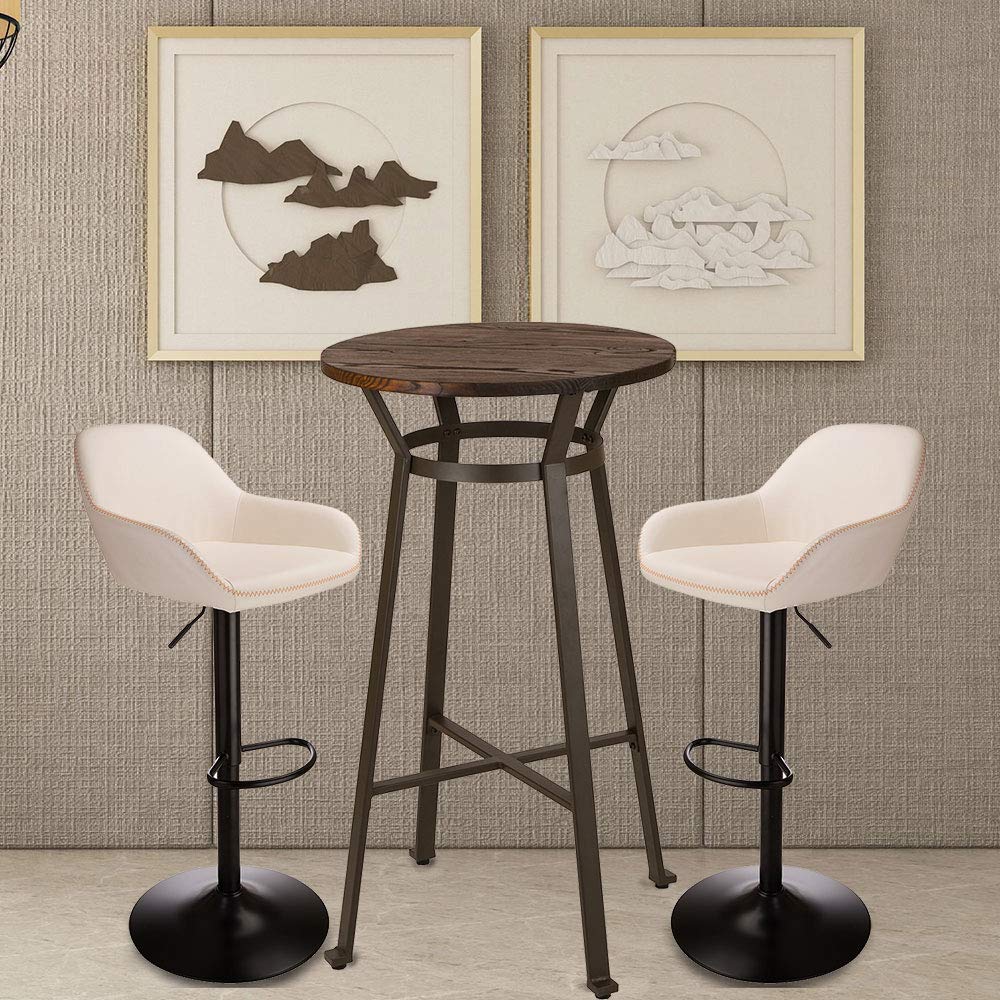 Office Furniture For Small Spaces - Set di 3 Tavoli da Pub