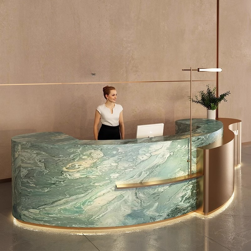 Office Furniture Services - Banconi Reception Minimalisti per Hotel, Design