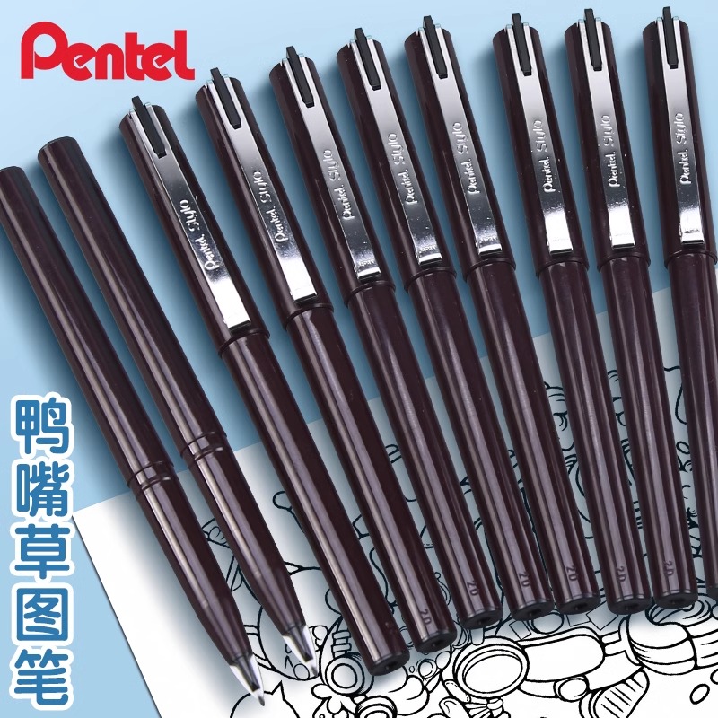 Pentel Pen Sign Pen - Pentel Arts Stylo Penna per schizzi