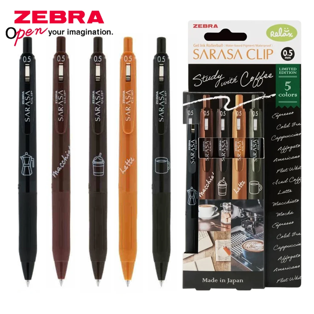 Zebra Pen Sarasa - 3/5 pz Nuovo Giappone ZEBRA Penna