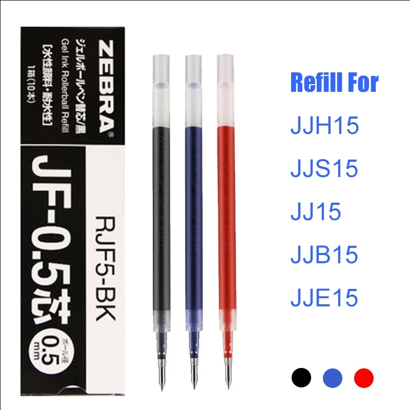 Zebra Pen Sarasa - Liftmaster Zebra Gel ricariche 10 pz/lotto