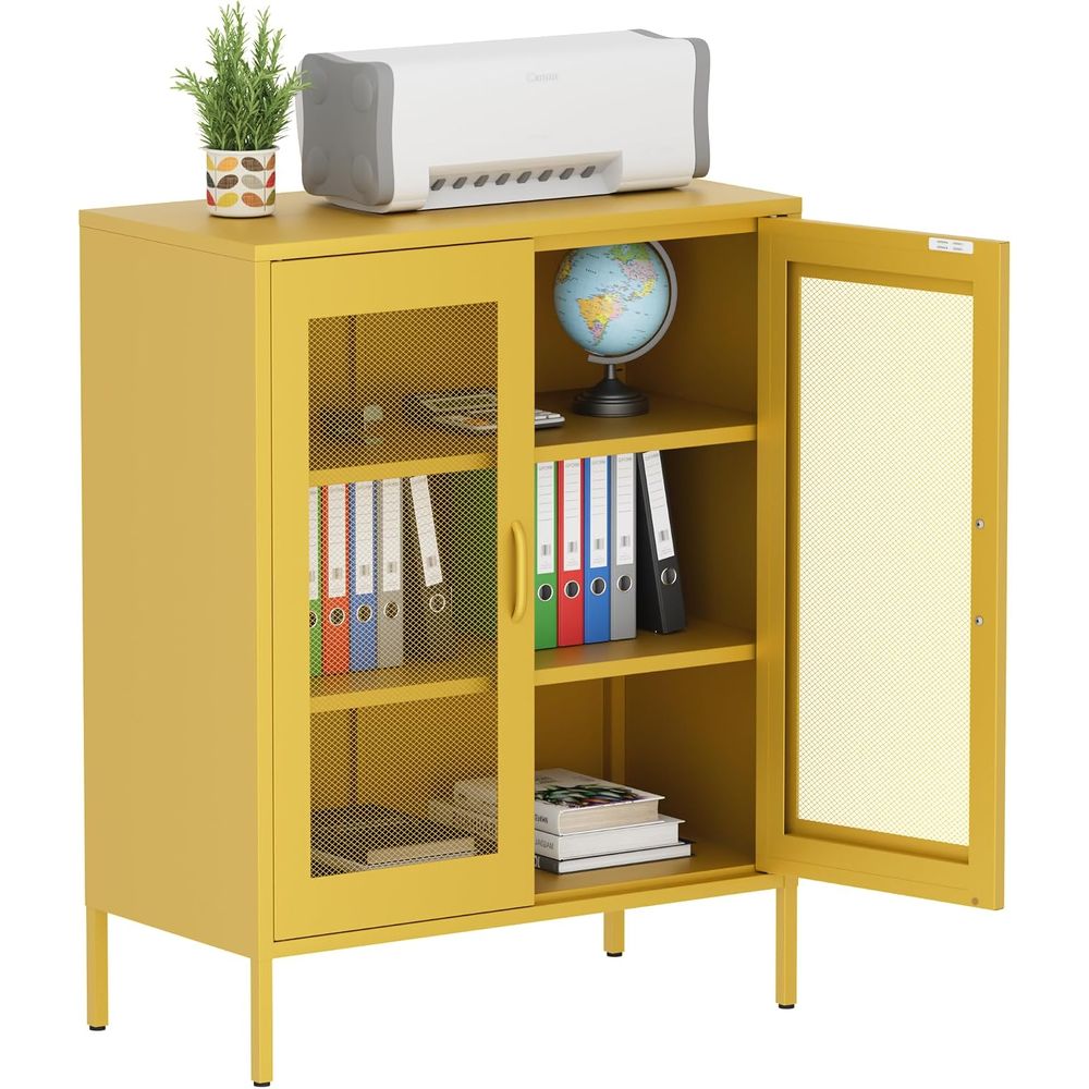 Office Storage Cabinet - Armadio in Metallo a Rete con