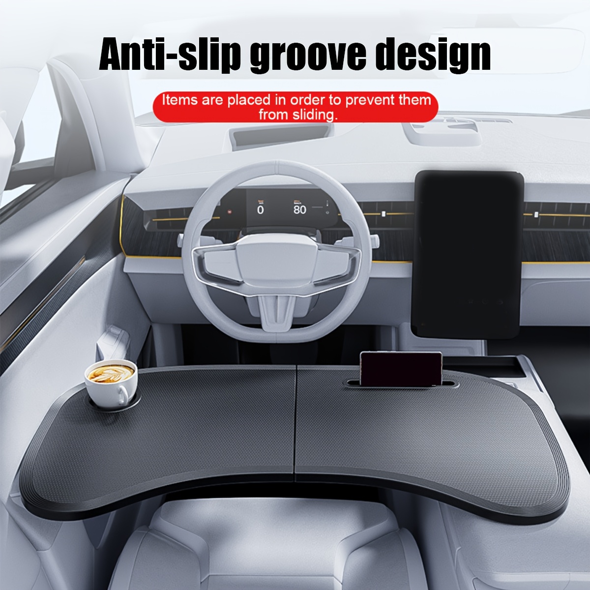 Office Furniture And Design - 1 Pezzo Tavolino Pieghevole da Auto