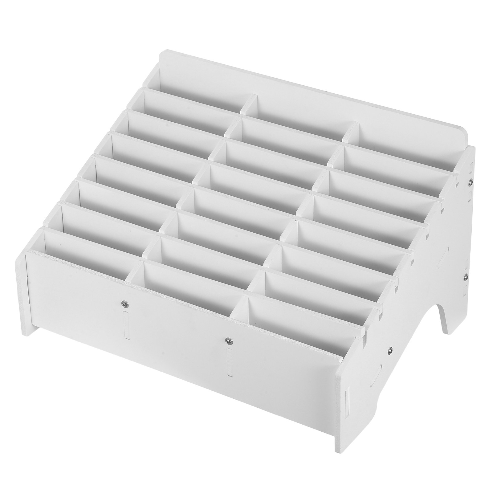 Office Storage Cabinet - Organizzatore in Legno a 24 Scomparti