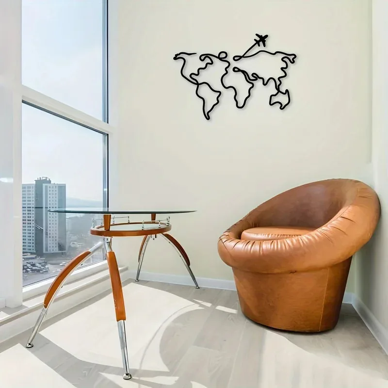 Office Furniture World - Scultura da Parete in Metallo Art