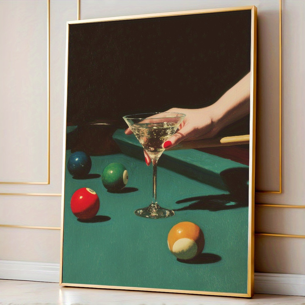 1 poster vintage da biliardo,  - Office Furniture And Design recensione e prezzo