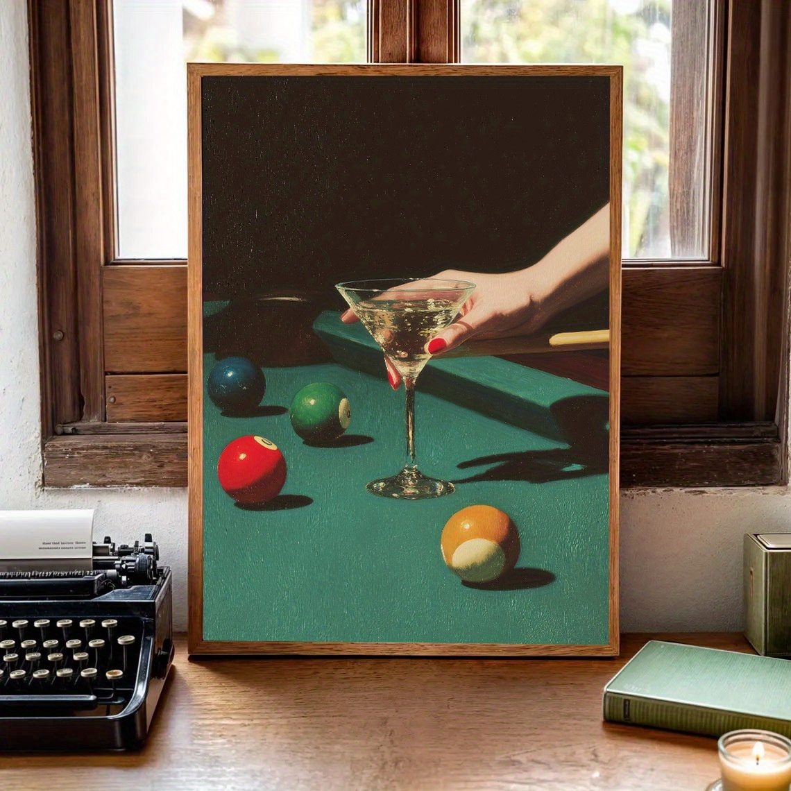 1 poster vintage da biliardo,  - Office Furniture And Design recensione e prezzo