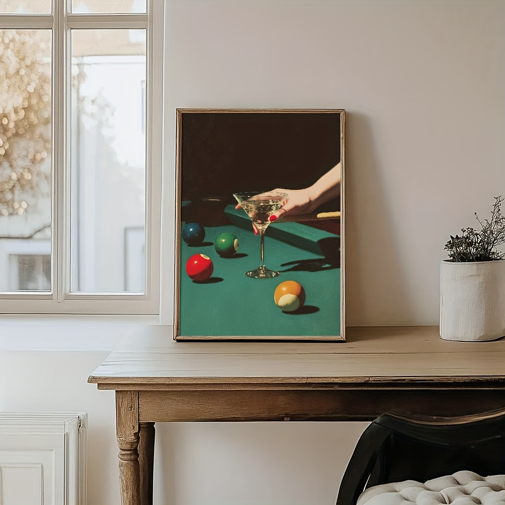 1 poster vintage da biliardo,  - Office Furniture And Design recensione e prezzo
