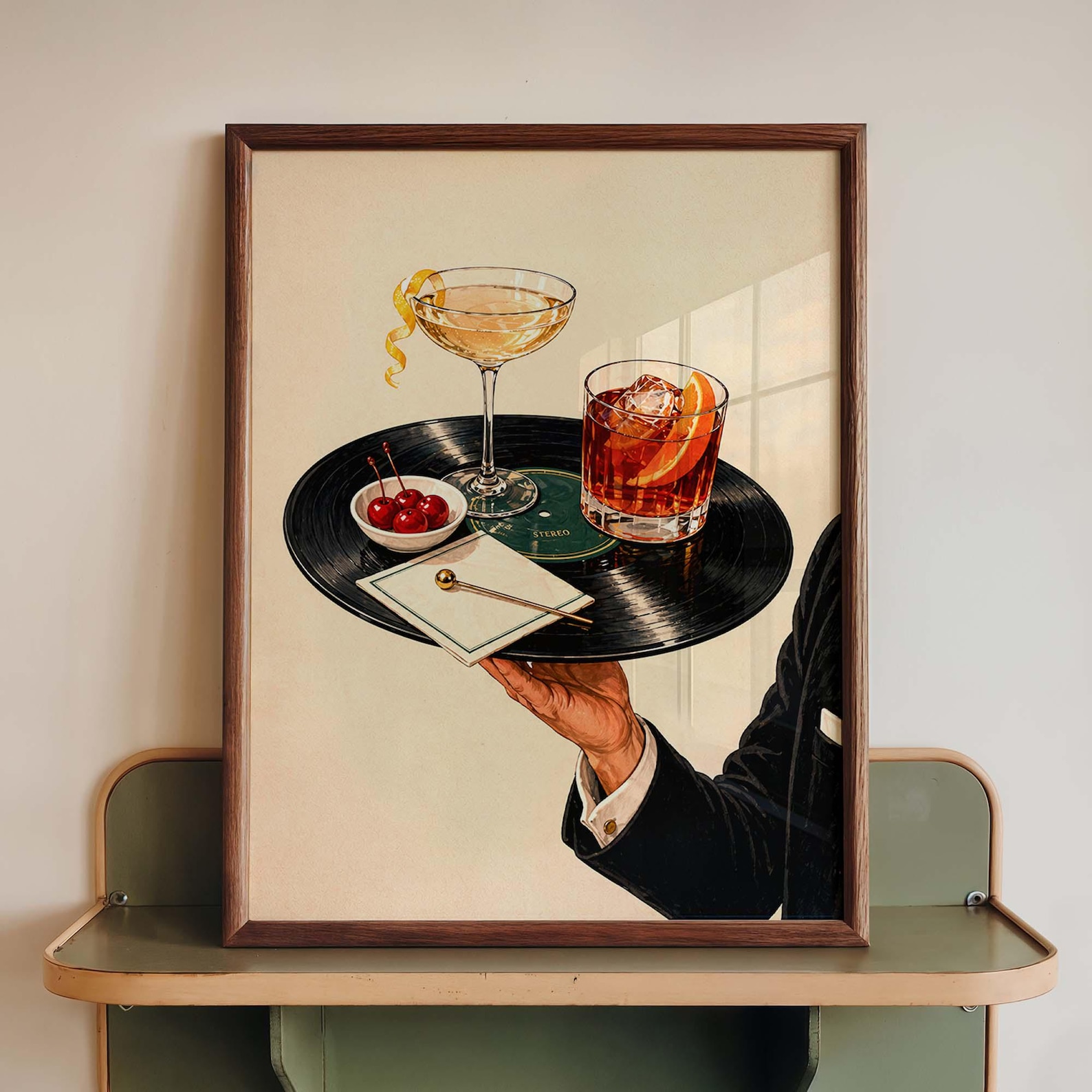Poster su Tela di Dischi in Vi - Office Furniture And Design recensione e prezzo
