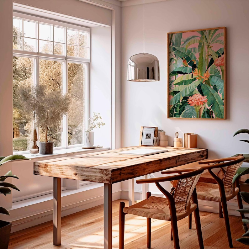 1 poster in tela tropicale ret - Office Furniture And Design recensione e prezzo