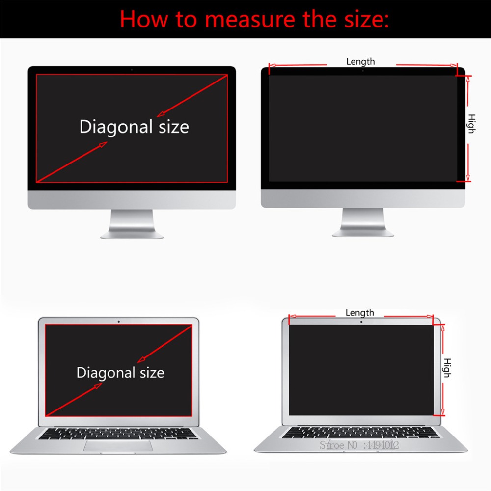 14 pollici 310mm * 174mm filtr - Monitor Privacy Filter recensione e prezzo
