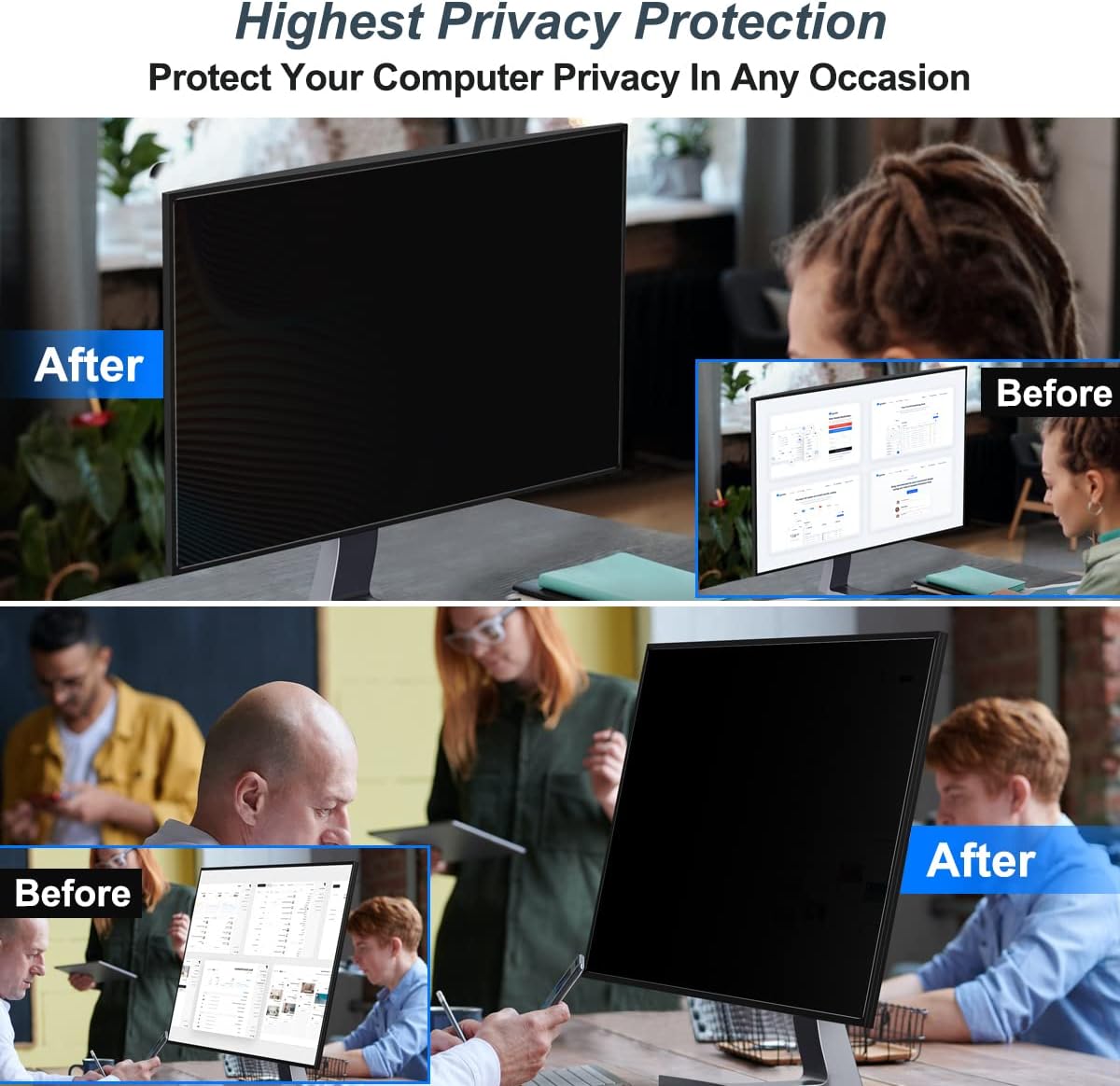 Pellicola protettiva antirifle - Monitor Privacy Filter recensione e prezzo