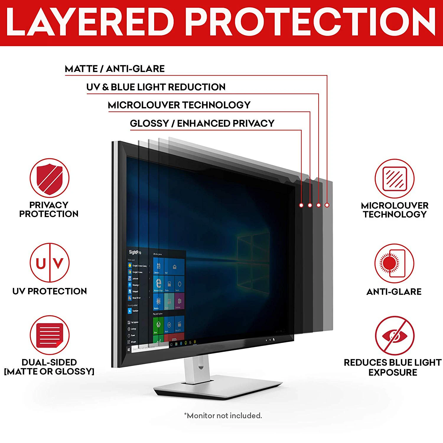 Proteggi schermo privacy di gr - Monitor Privacy Filter recensione e prezzo