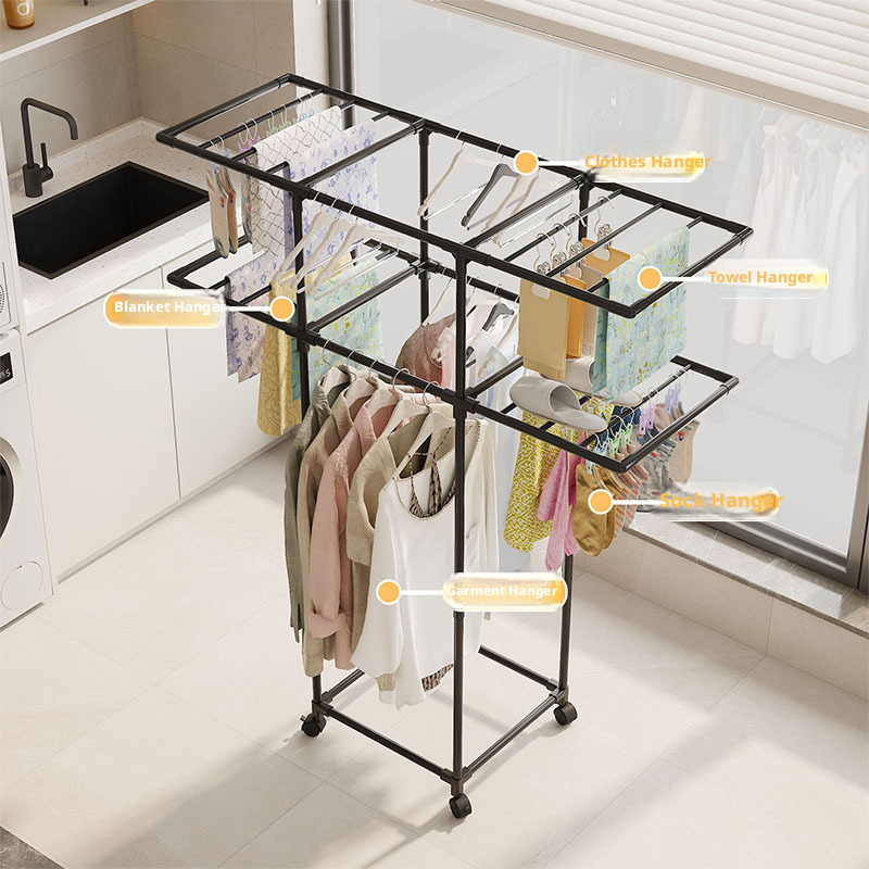 Stendibiancheria con Ruote, Ap - Coat Rack Standing recensione e prezzo