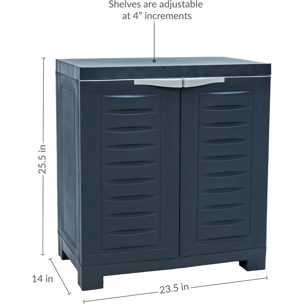 Armadio da garage in resina da - Office Storage Cabinet recensione e prezzo