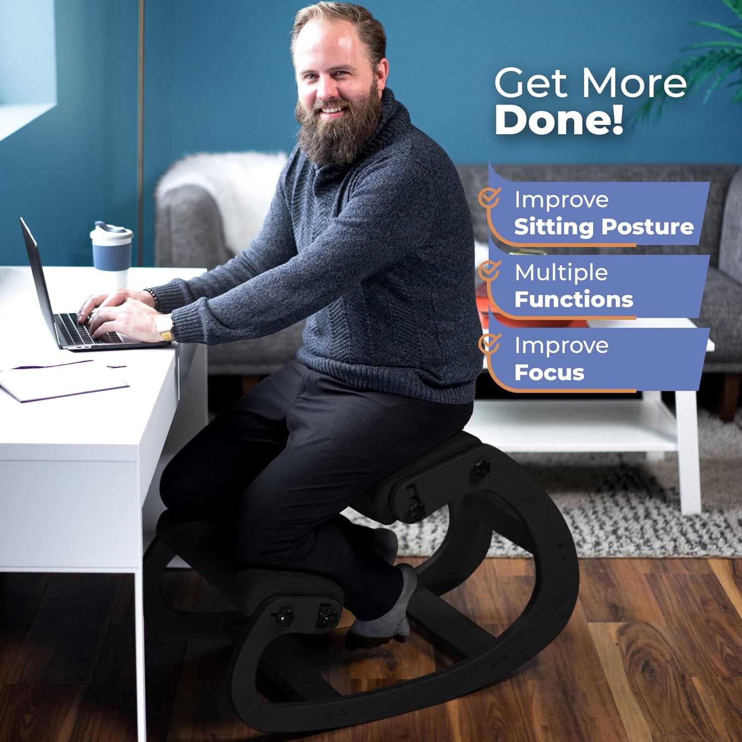 Sedia Ergonomica in Legno per  - Office Furniture And Desks recensione e prezzo