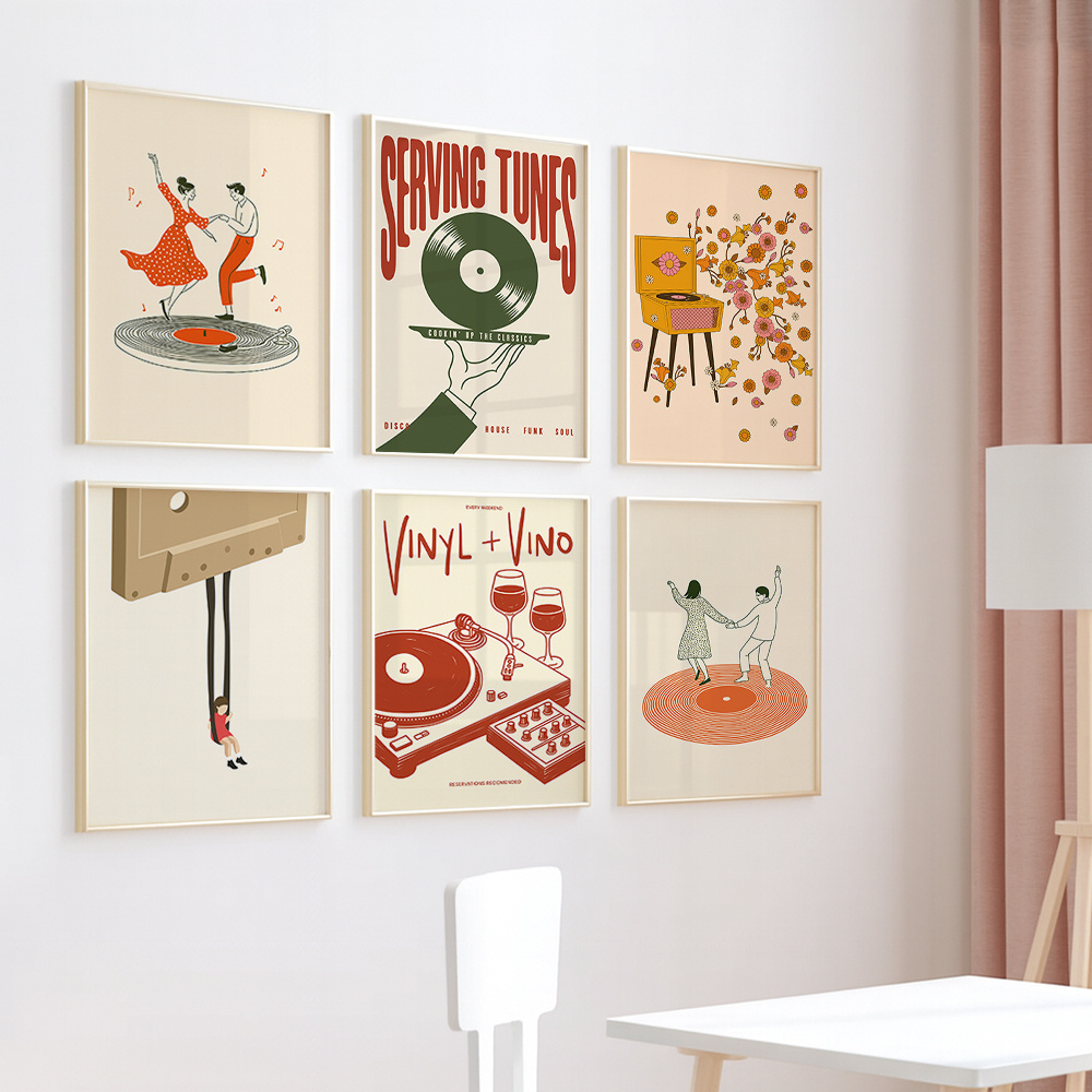 Poster su Tela Vintage con Tem - Office Furniture And Design recensione e prezzo