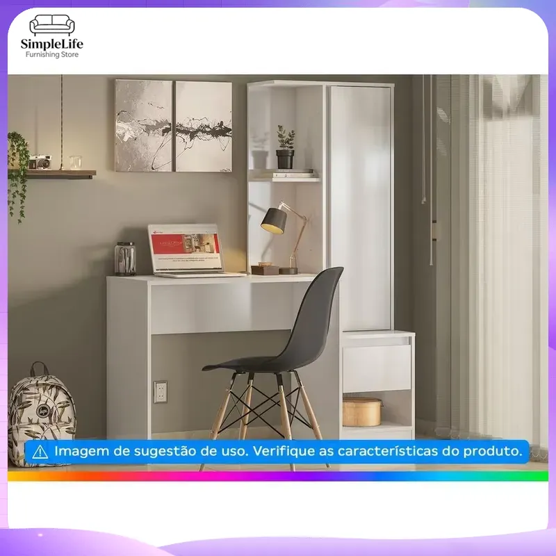 Scrivania con 1 Cassetto e 1 R - Office Furniture For Small Spaces recensione e prezzo