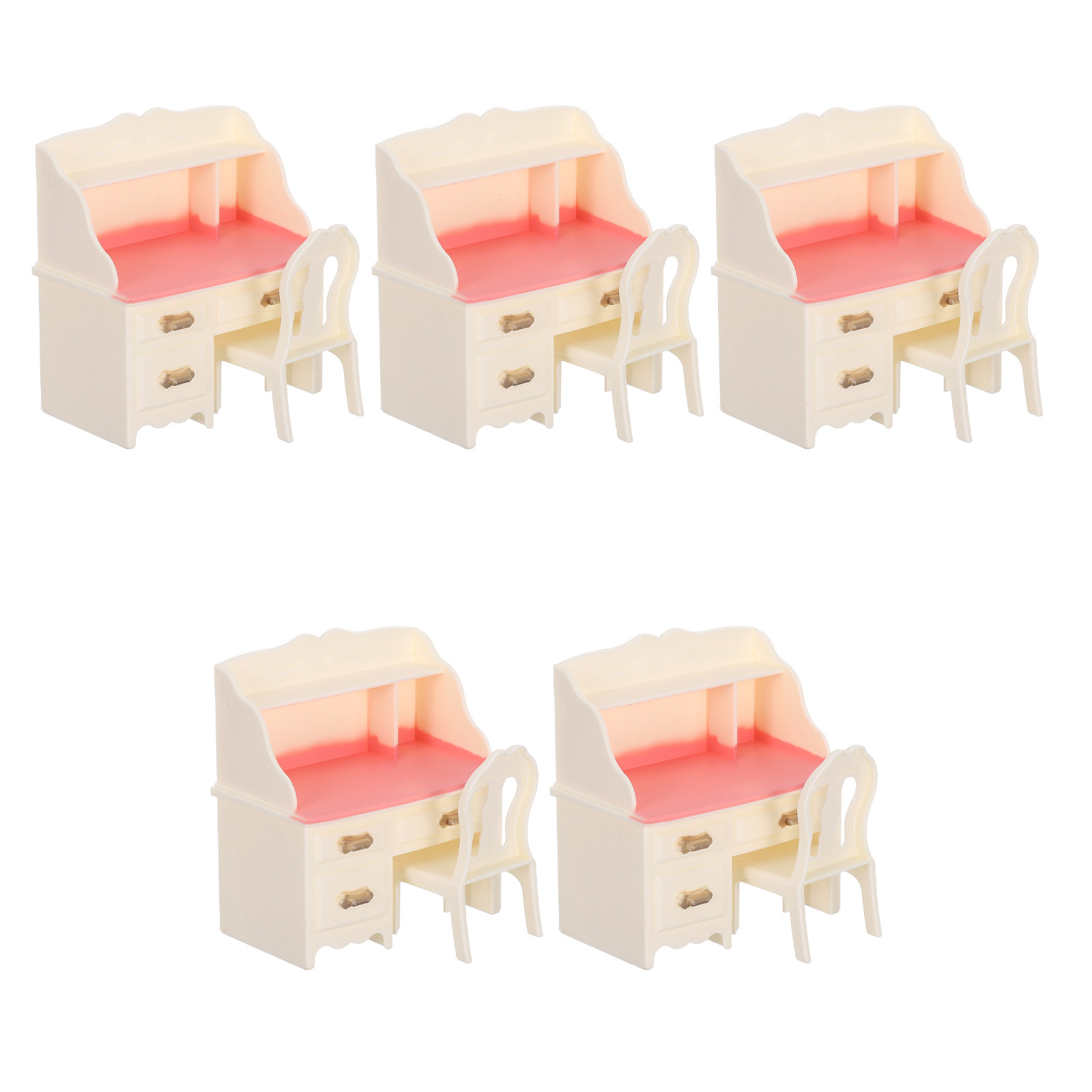 5 Set di Mobili in Miniatura p - Office Furniture And Desks recensione e prezzo