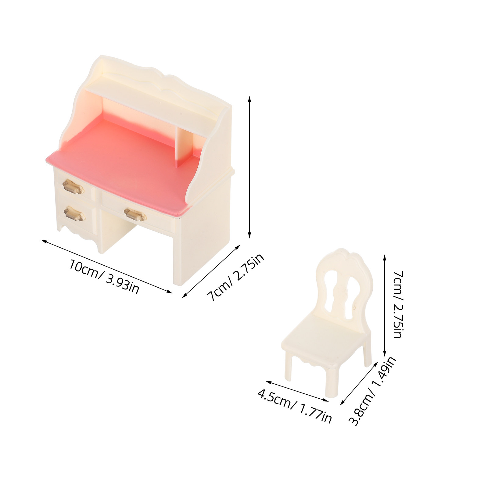 5 Set di Mobili in Miniatura p - Office Furniture And Desks recensione e prezzo