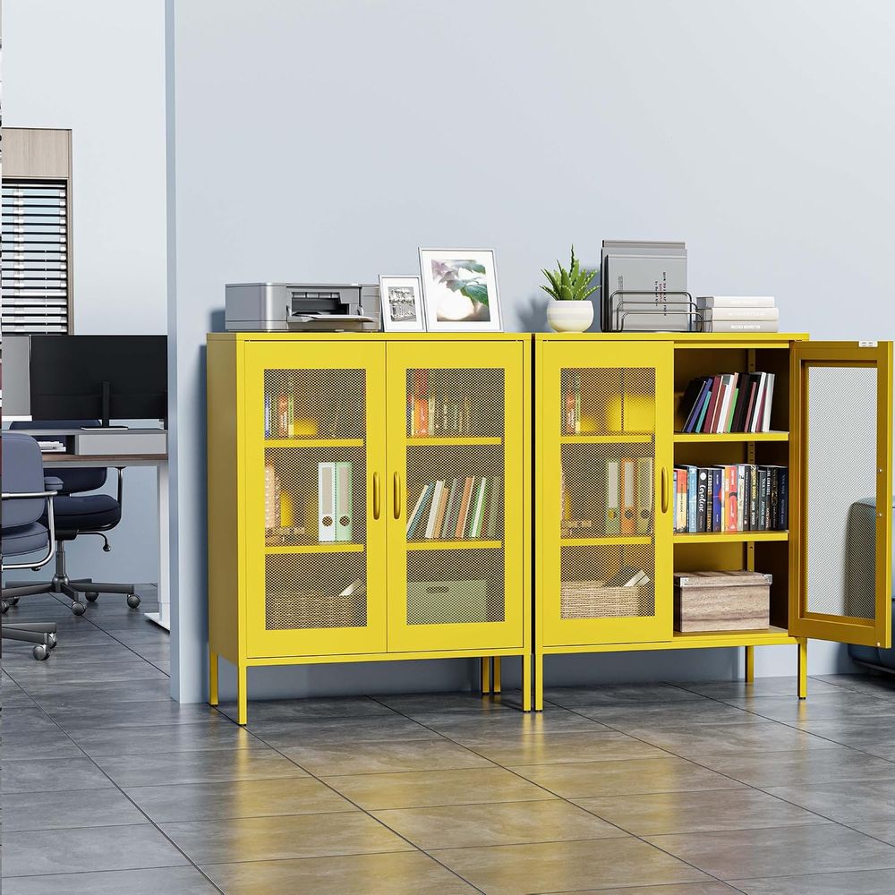 Armadio in Metallo a Rete con  - Office Storage Cabinet recensione e prezzo