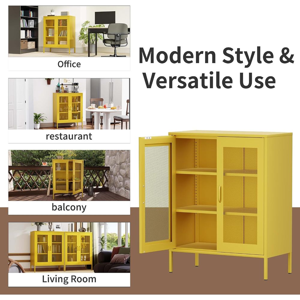Armadio in Metallo a Rete con  - Office Storage Cabinet recensione e prezzo