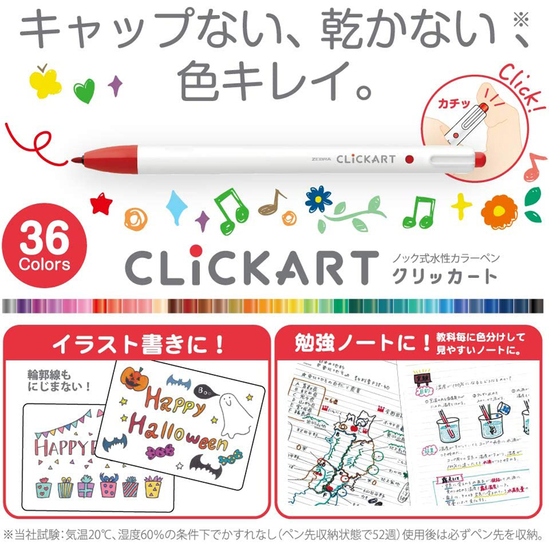 6/12/36/48 colori ZEBRA Clicka - Zebra Pen Sarasa recensione e prezzo